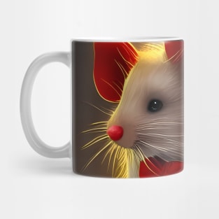 Cute little christmas mouse Mug